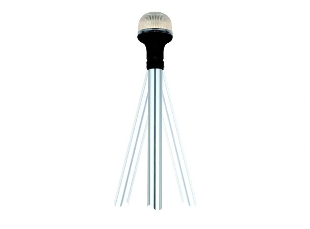 ATTWOOD  lanternemast halogen - 106cm rundtlysende -  justerbar 360°